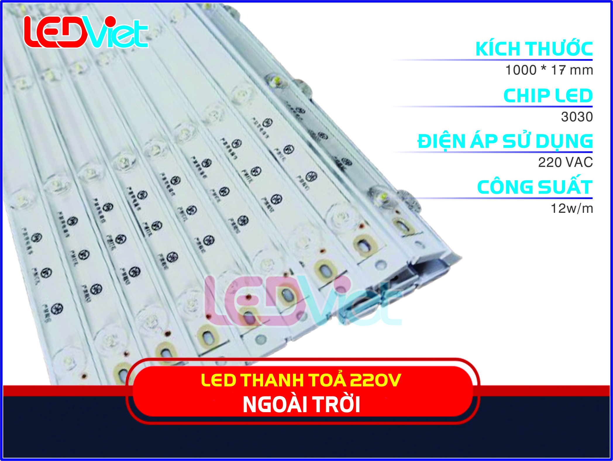 LED THANH 220V- NT